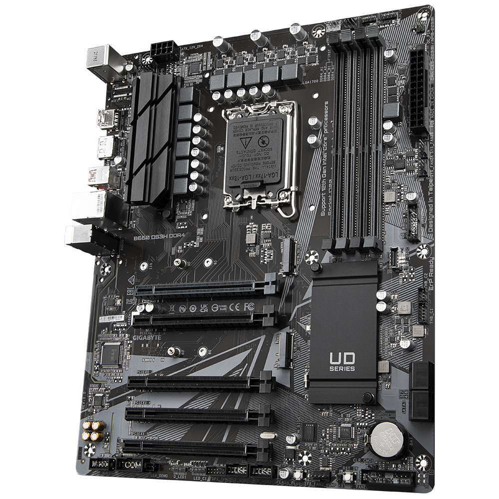 Bekijk afbeelding 3 van Gigabyte 1700 B660 DS3H DDR4 - 2xM.2/DP/HDMI/ATX